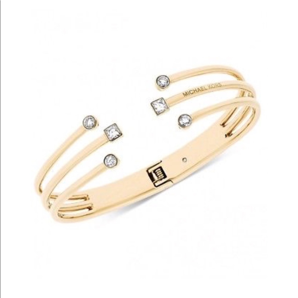 ⭐️ Michael Kors Gold Crystal Bracelet NWT